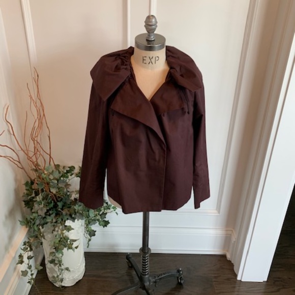 Vera Wang Women's Large Standup Collar Jacket - Picture 2 of 15